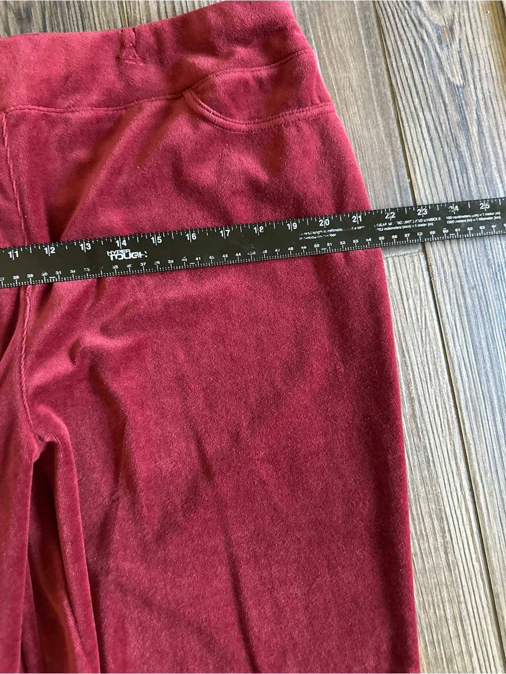D'lifestyle Velour Zip Hoodie and Pants Set in Deep Wine - Picture 11 of 17